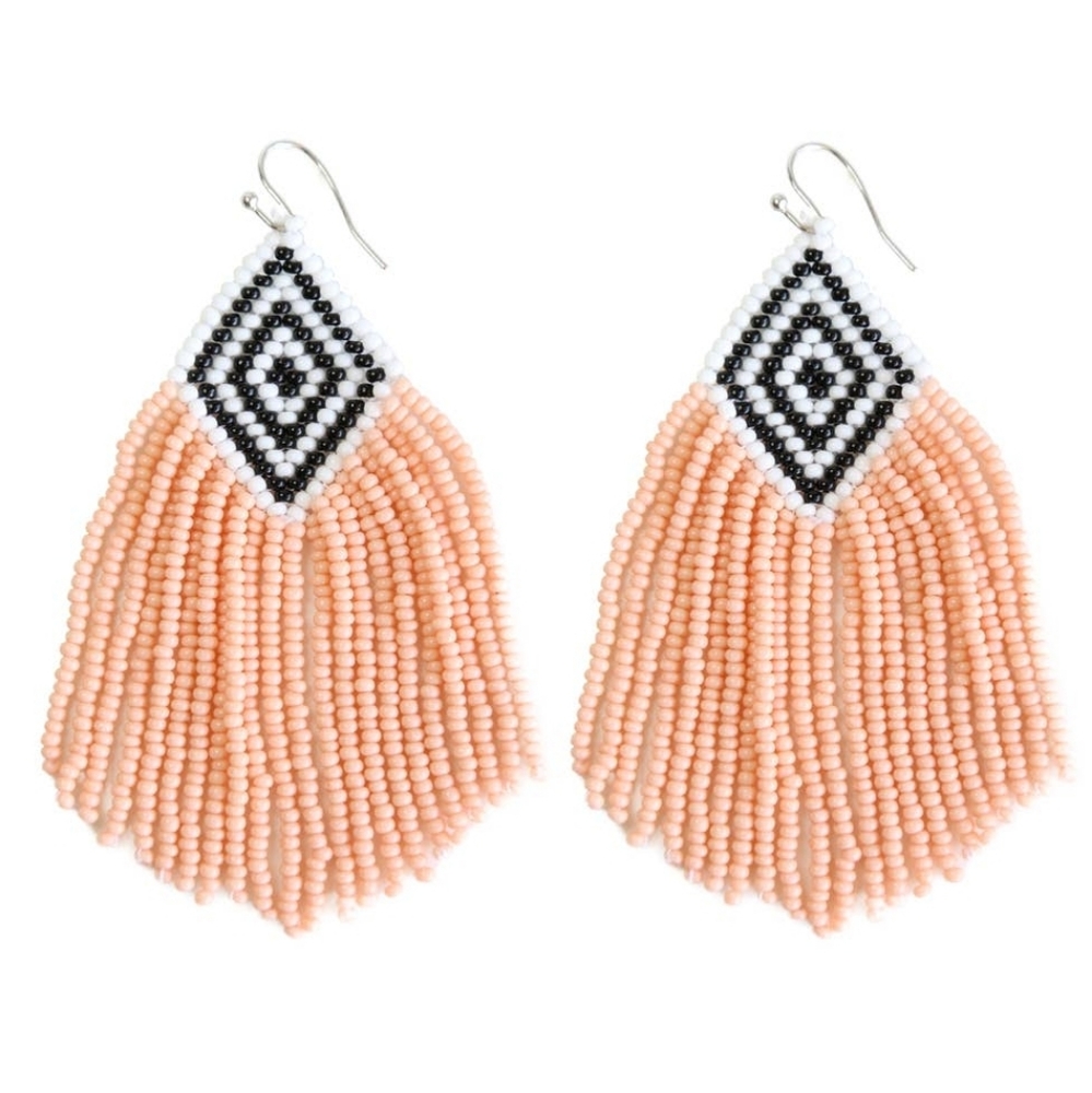 Beautiful Handmade Beaded earrings